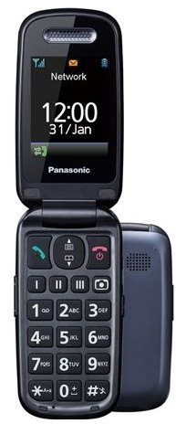 Panasonic KX-TU456EXCE blue - Mobile Phone - Main image