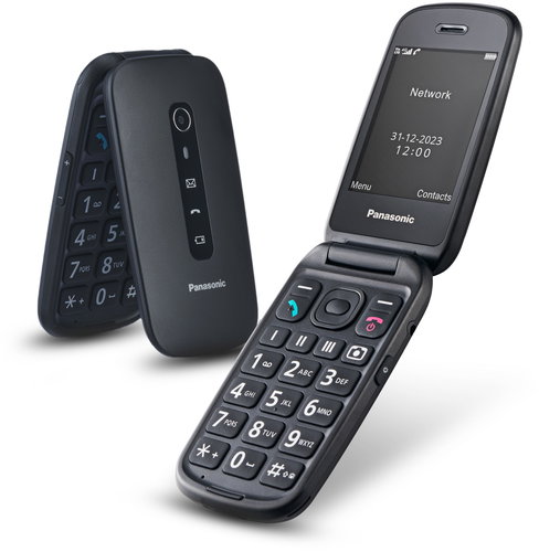 Panasonic KX-TU550EXB black - Mobile Phone - Main image