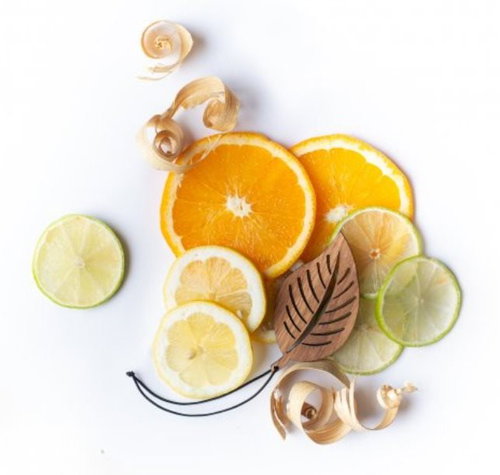 THE LEAF - Citrus Wood - Car Air Freshener - Main image