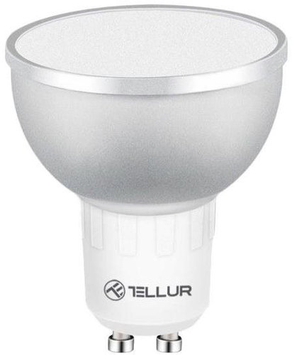 Tellur WiFi Smart LED RGB bulb GU10, 5 W, clear, warm white - LED Bulb - Main image