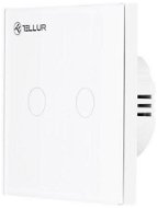 Tellur WiFi Smart Spínač, 2 porty, 1800 W, 10 A., biely - Spínač