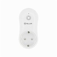 Tellur WiFi Smart AC Plug, aljzat, 1 x USB 1A, 2400W, 10A, fehér - Okos konnektor