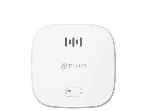 Tellur WiFi Smart Smoke Sensor, CR123A, white - Smoke Detector - Main image