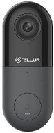 Tellur Video DoorBell WiFi, 1080P, PIR, Wired, fekete - Videó kaputelefon
