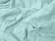 TEXTILOMANIE Terry Sheet 90 × 200 cm, mint - Bedsheet