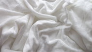 TEXTILOMANIE SOFT Microfleece sheet 90 × 200 cm, white - Bedsheet