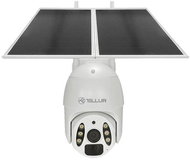 Tellur WiFi Smart solární kamera 20W, Ultra HD 2K, Pan + Tilt, IP65, PIR, outdoor, bílá - IP kamera