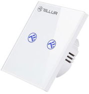 Tellur WiFi Smart Spínač, 2 porty, 1800 W, 10 A, bílý - Spínač