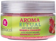 DERMACOL Aroma Ritual Body Scrub Rhubarb and Strawberry 200 g - Peeling