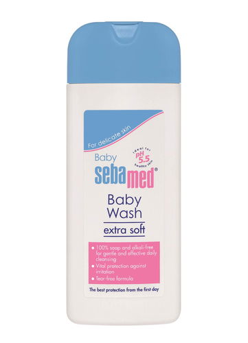 SEBAMED BABY Dětská mycí emulze extra jemná 200 ml - Dětský sprchový gel - Hlavní obrázek