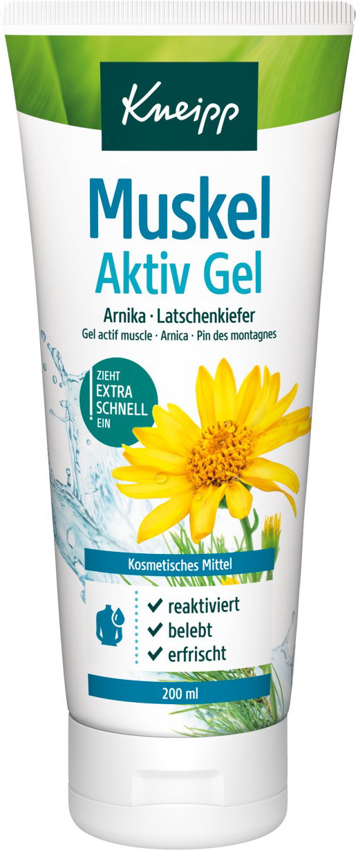 Kneipp Hűsítő gél árnikával 200 ml