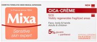 MIXA Sensitive Skin Expert Cica Cream 50 ml - Testápoló krém