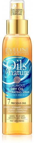 EVELINE COSMETICS Oils Of Nature Dry Oil Hydrating Serum 125ml - Massage Oil - Main image