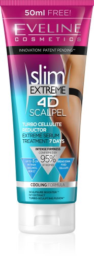EVELINE COSMETICS Slim Extreme 4D Scalpel Turbo Cellulite Reductor 250 ml - Telové sérum - Hlavný obrázok