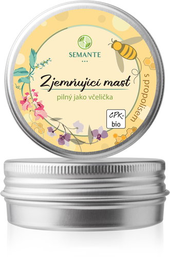 NATURALIS Softening Ointment with Propolis Diligent as a Bee ORGANIC 50ml - Body Cream - Main image