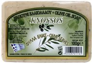 KNOSSOS Greek olive soap with olive leaves 100 g - Bar Soap