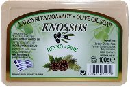 KNOSSOS Řecké olivové mýdlo s vůní borovice 100 g - Tuhé mýdlo