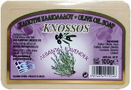 KNOSSOS Greek olive soap with lavender scent 100 g - Bar Soap