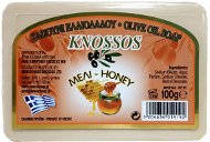 KNOSSOS Řecké olivové mýdlo s vůní medu 100 g - Tuhé mýdlo