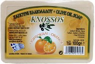 KNOSSOS Řecké olivové mýdlo s vůní pomeranče 100 g - Tuhé mýdlo