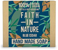 FAITH IN NATURE Hand Made Blue Cedar Soap, 100g - Bar Soap