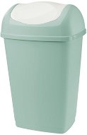 Tontarelli GRACE Odpadkový kôš 15 l zelený/biely - Odpadkový kôš