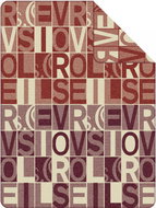 s. Oliver Jacquard 150 × 200 cm red - Blanket