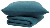 Today Bedspread 220 × 240 cm, 2 × 63 × 63 cm, petrol - Bed Cover