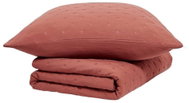 Today Bedspread 220 × 240 cm, 2 × 63 × 63 cm, terracotta - Bed Cover