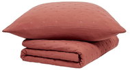 Today Bedspread 240 × 260 cm, 2 × 63 × 63 cm, terracotta - Bed Cover