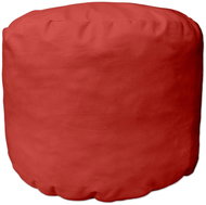 Today Garden seat SPIRIT pouf, diameter 45 cm, red - Ottoman