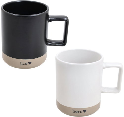 Tognana YOU & ME Mug Set, 2 Pcs, Multicoloured, 400ml - Mug - Main image