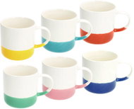 Tognana RAINBOW Set of 6 Mugs, Multicoloured, 380ml - Mug