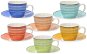 Tognana Set of coffee cups with saucers 80 ml 6 pcs KALEIDO - Set of Cups