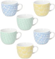 Tognana MADISON HAPPINESS Set of Coffee Cups and Saucers 6 pcs 80ml - Set of Cups