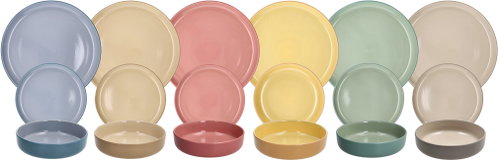 Tognana URBAN RHAPSODY Dinner Set, 18-Piece - Dish Set - Main image