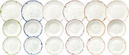 Tognana Andrea Fontebasso OSTERIA Dinner Set 18pcs - Dish Set