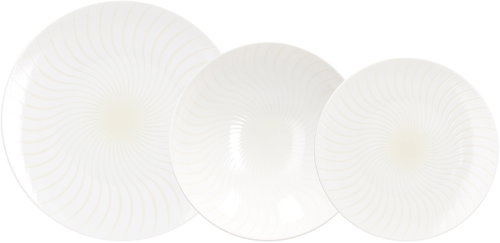 Andrea Fontebasso IVORY Dining set 12 pieces - Dish Set - Main image