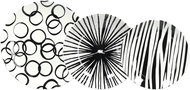 Andrea Fontebasso OPTICAL BLACK Dining set 18 pieces - Dish Set