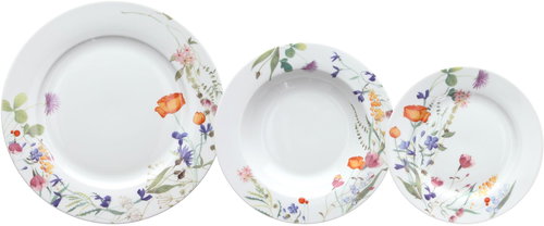 Tognana Esstischgarnitur 18-teilig ATOLLO FLORA von Andrea Fontebasso - Tafelservice - Hauptbild