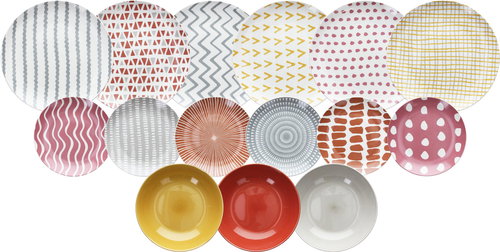 TOGNANA METROPOLIS GEA, 18 db - Étkészlet - Fő fotó