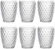 Tognana Sklenice 6 ks set transparentní 260 ml DIAMOND - Glass