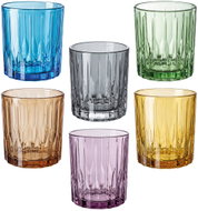 Tognana Sklenice 6 ks set barevné 350 ml LOUNGE RHAPSODY - Glass