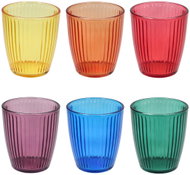 Tognana Sklenice 6 ks set barevné 320 ml PANAMA - Glass