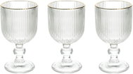 Tognana Sklenice 3 ks set na stopce transparentní 260 ml ECLIPSE - Glass
