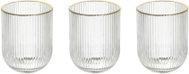 Tognana Sklenice 3 ks set transparentní 260 ml ECLIPSE - Glass