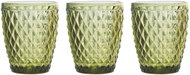Tognana Sklenice 3 ks set zelené 260 ml DIAMOND VERDE - Glass