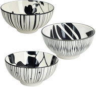 Tognana Sada misek 6 ks 13 cm NOIR BLOOM - Bowl Set