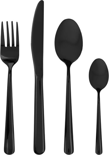 Tognana 24 ks Sada příborů ANTONY ELEMENTS černá - Cutlery Set - Main image