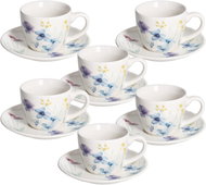 Tognana FLORENNE Set of coffee cups and saucers 80 ml 6 pcs multicoloured - Set of Cups